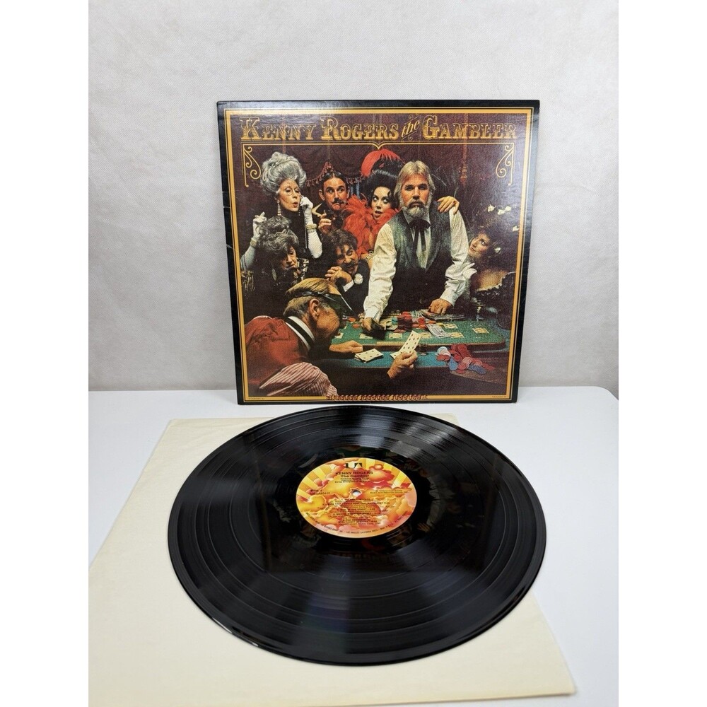 Kenny Rogers The Gambler Vinyl LP 1978 United Artists UA-LA934-H VG/VG Cover
